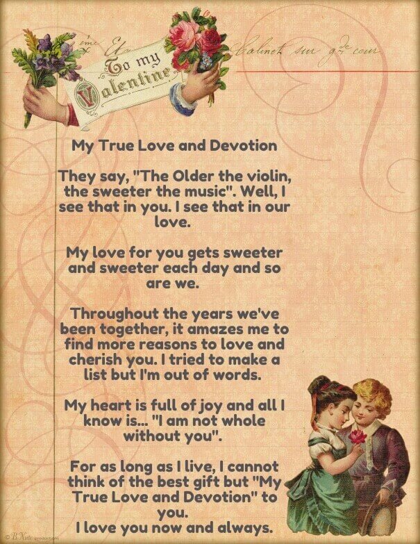 Image Gallery of Sweet Love Letters For Her Image Gallery of Sweet Love Letters For Her